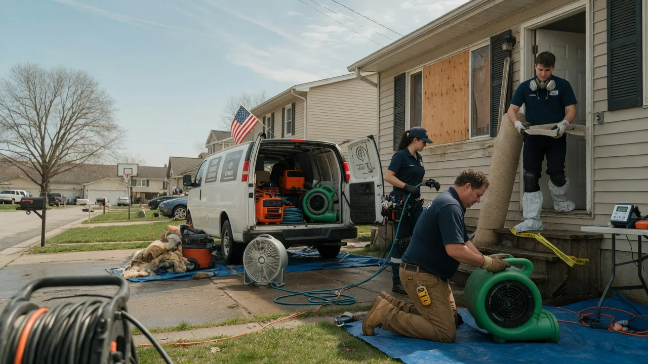 Water Damage Restoration in Marion, WI near me